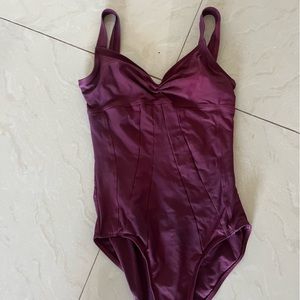 Plum Burgundy Wear Moi size small ballet leotard